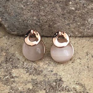 A geometric piece | Vintage style. Earrings